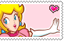 Super Princess Peach Stamp