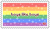 Boys Like Boys (Rainbow)
