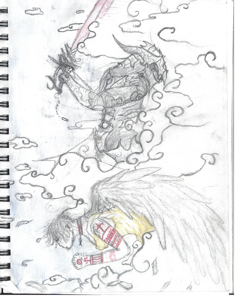 fantasy angel and demon by ironwood22 on DeviantArt