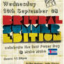 Britbal Summer Edition Poster