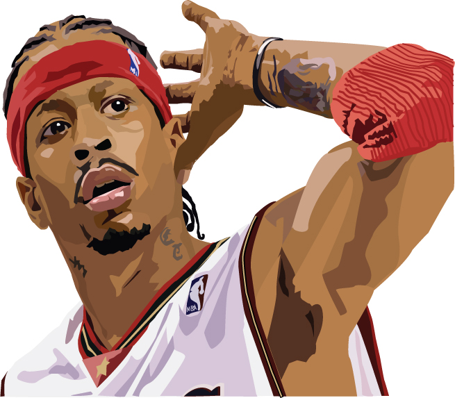 Allen Iverson by garrett-btm on DeviantArt Allen Iverson by garrett-btm on DeviantArt