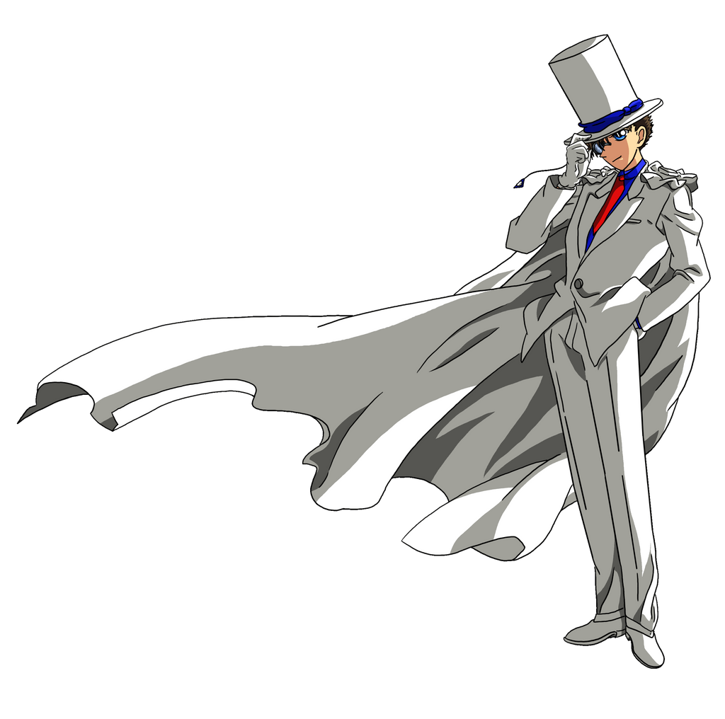 Kaito Kid Render by Lord Tower (JMoriarty)