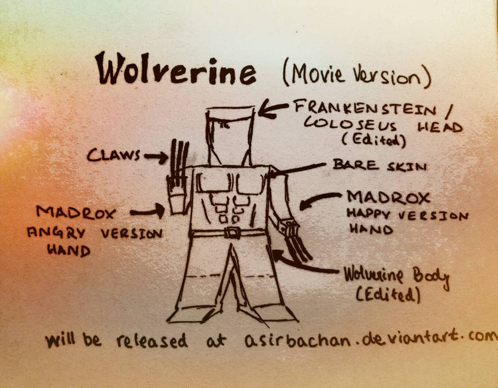 Plan for wolverine movie version by asirbachan on DeviantArt