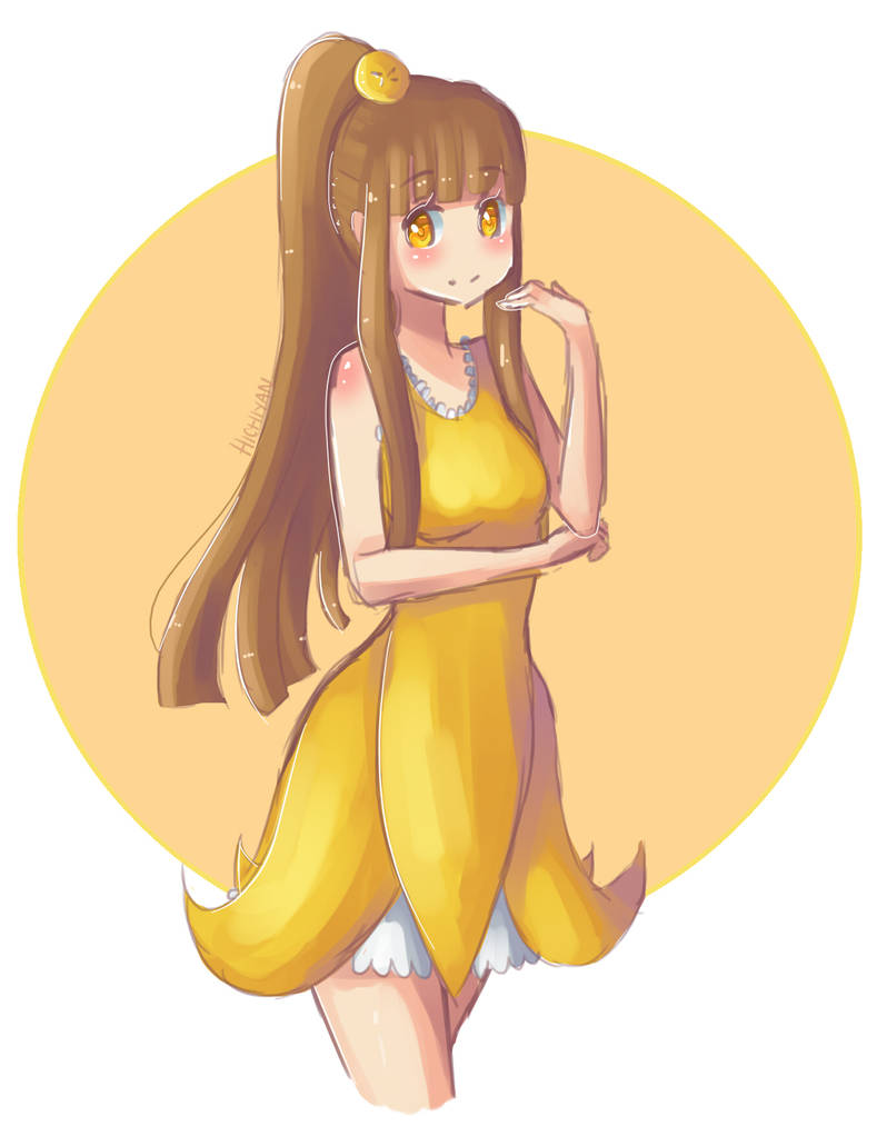 Banana girl by Hichiyan on DeviantArt