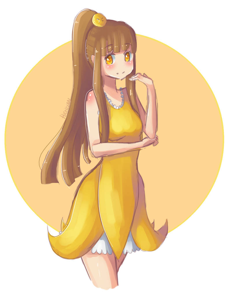 Banana girl by Hichiyan on DeviantArt Banana girl by Hichiyan on DeviantArt
