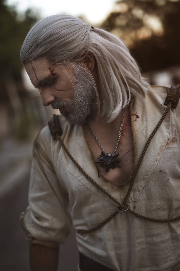 The witcher 3 geralt hairstyle фото 50