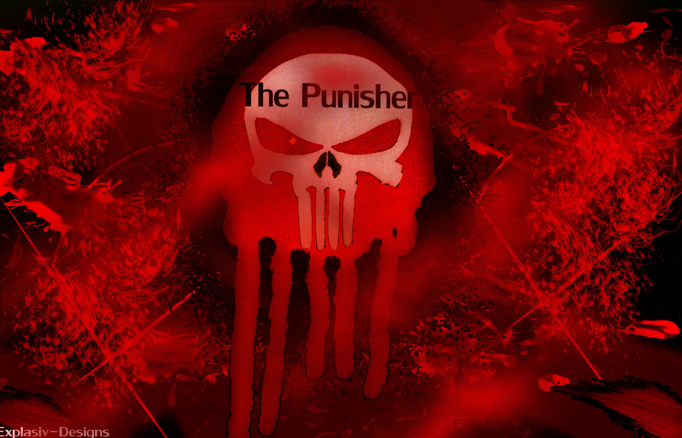 Premium AI Image  The skull of the punisher wallpapers