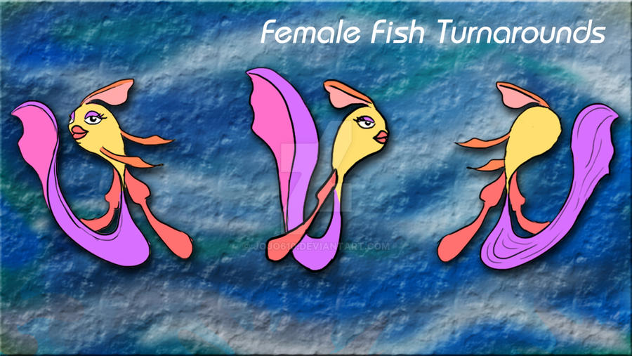 A Fishy Tale- Female Fish character design by jojo610 on DeviantArt