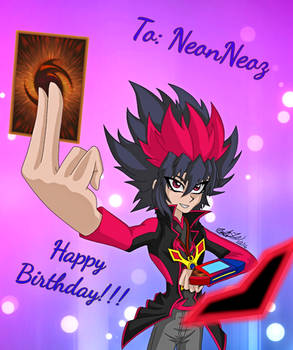 Yukio (OC - NeonNeoz) Yu-Gi-Oh! Arc V (gift)