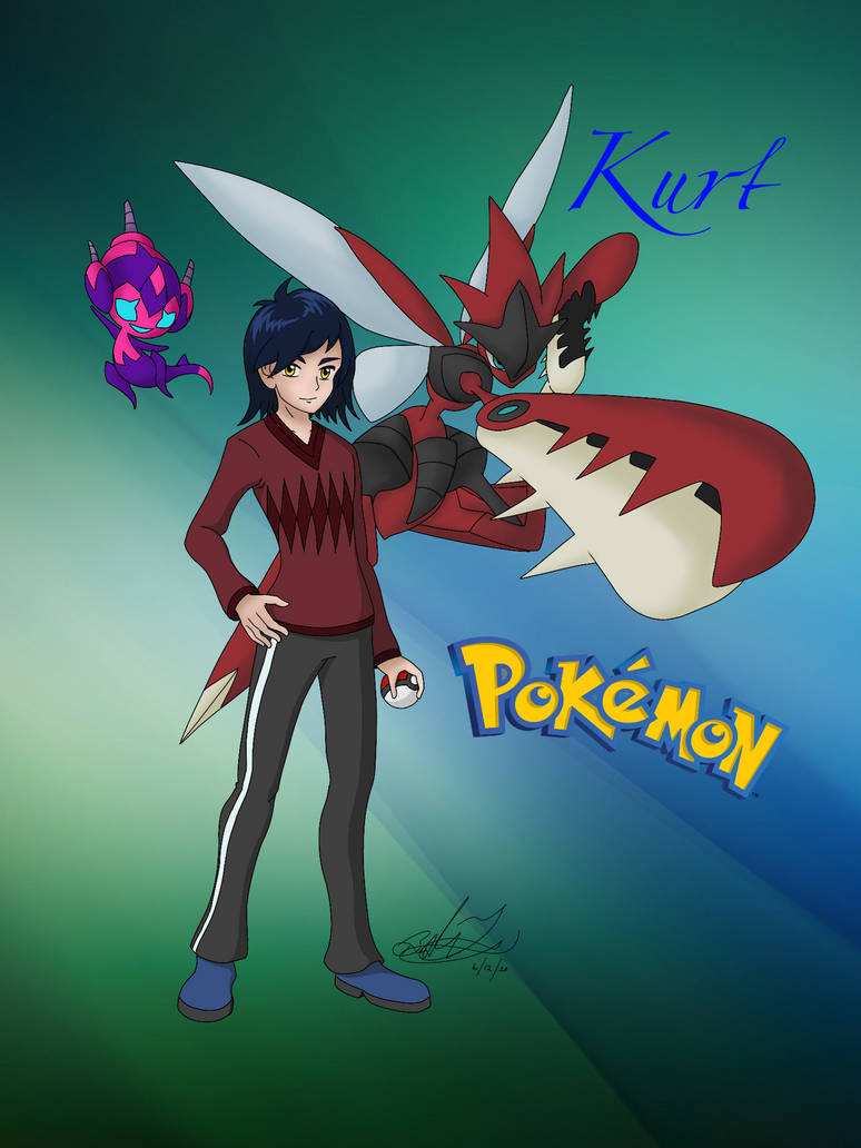 pokemon oc kurt by zer0 stormcr0w on