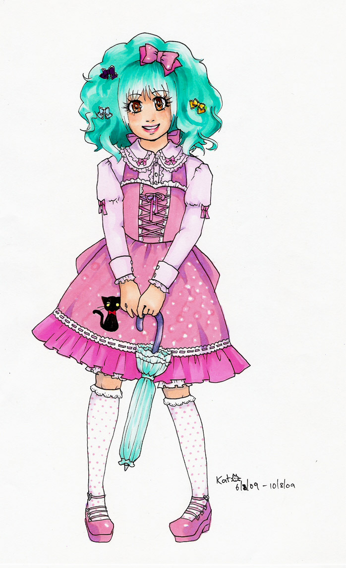 Sweet Lolita with Crazy Hair