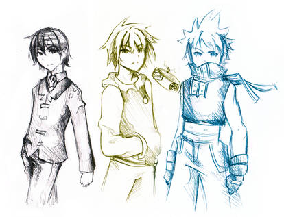 Soul Eater : 3 boys ?