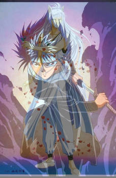 Hiei and Youkai Kurama