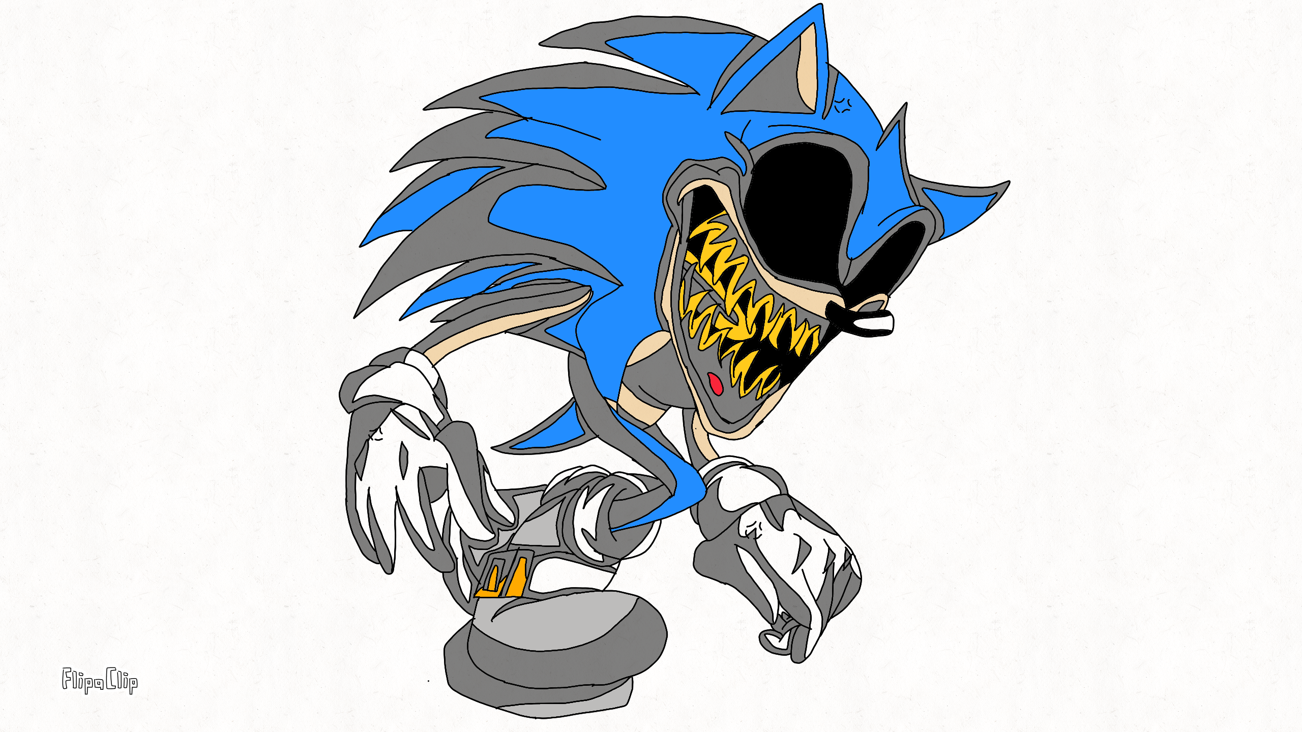 Sonic legacy fnf art comparison by Chriscott92 on DeviantArt