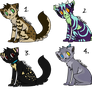 Adopts 3/4 open