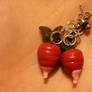 Luna's Radish Earrings