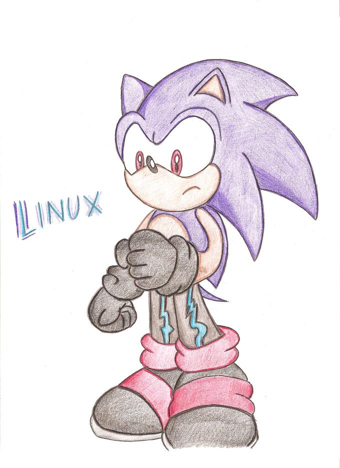 Linux the hedgehog