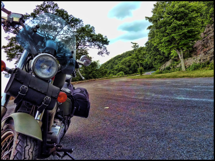 riding the Skyline Drive