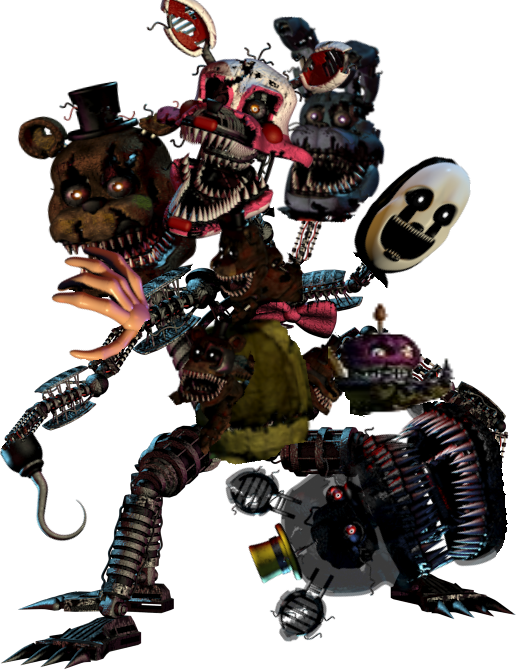 Fnaf Speed Edit  FNAF 4 Animatronic Hybrid by RedBon09 on DeviantArt