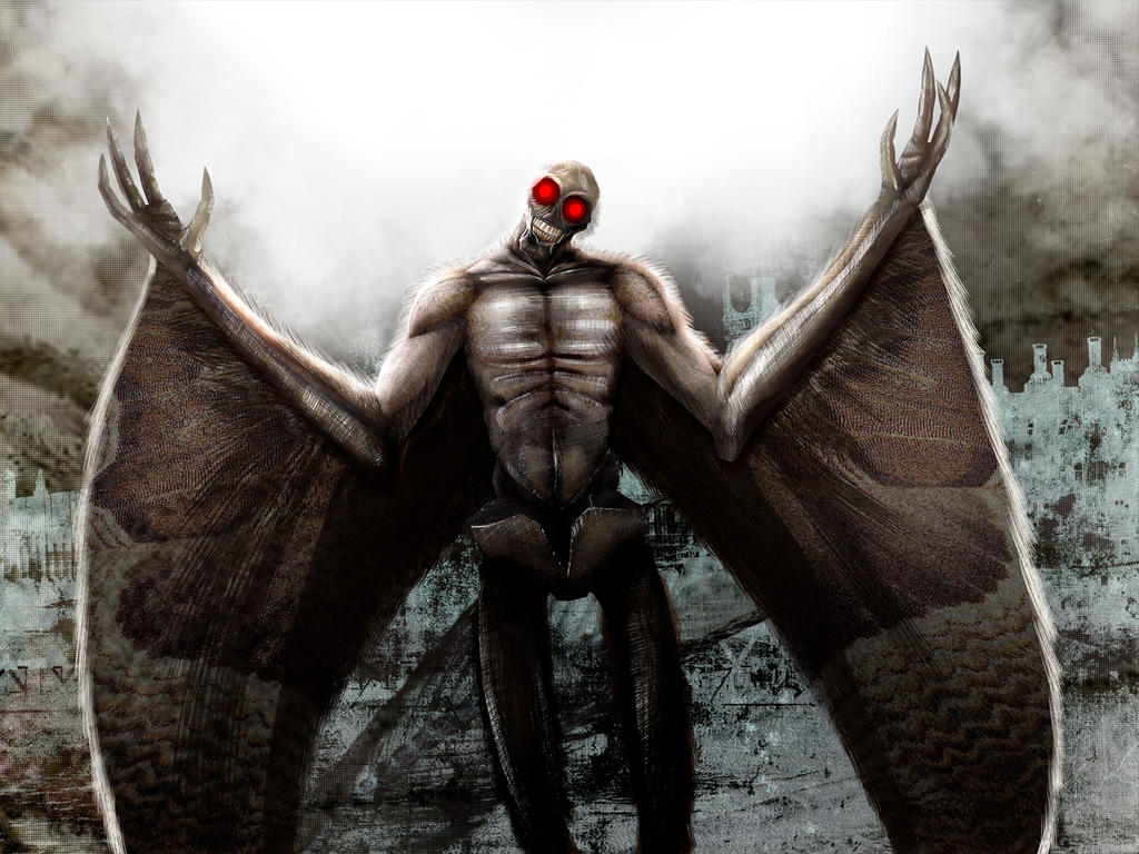 Mu Rmuring Mothman Mothman by raulovsky on DeviantArt