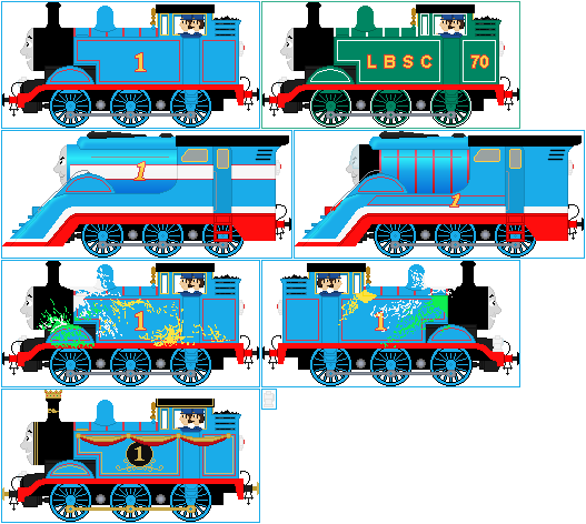Thomas The Tank Engine (My Headcannon) by Cheche1211 on DeviantArt