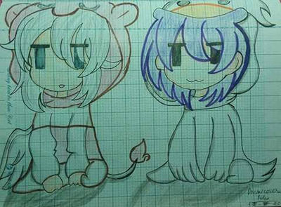 Doremy and Sagume by selenamoon12 on DeviantArt