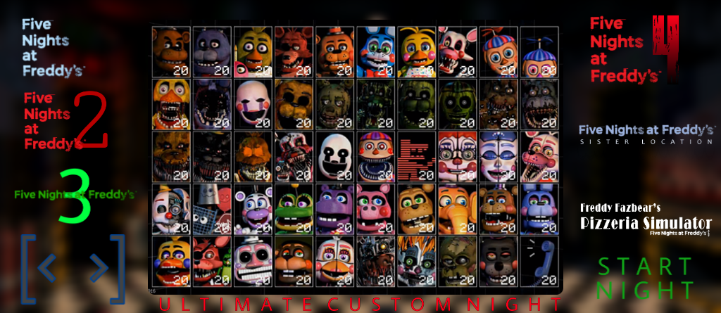 Stream Ultimate Custom Night Main Menu Theme by RealYAYFNAFGAMER