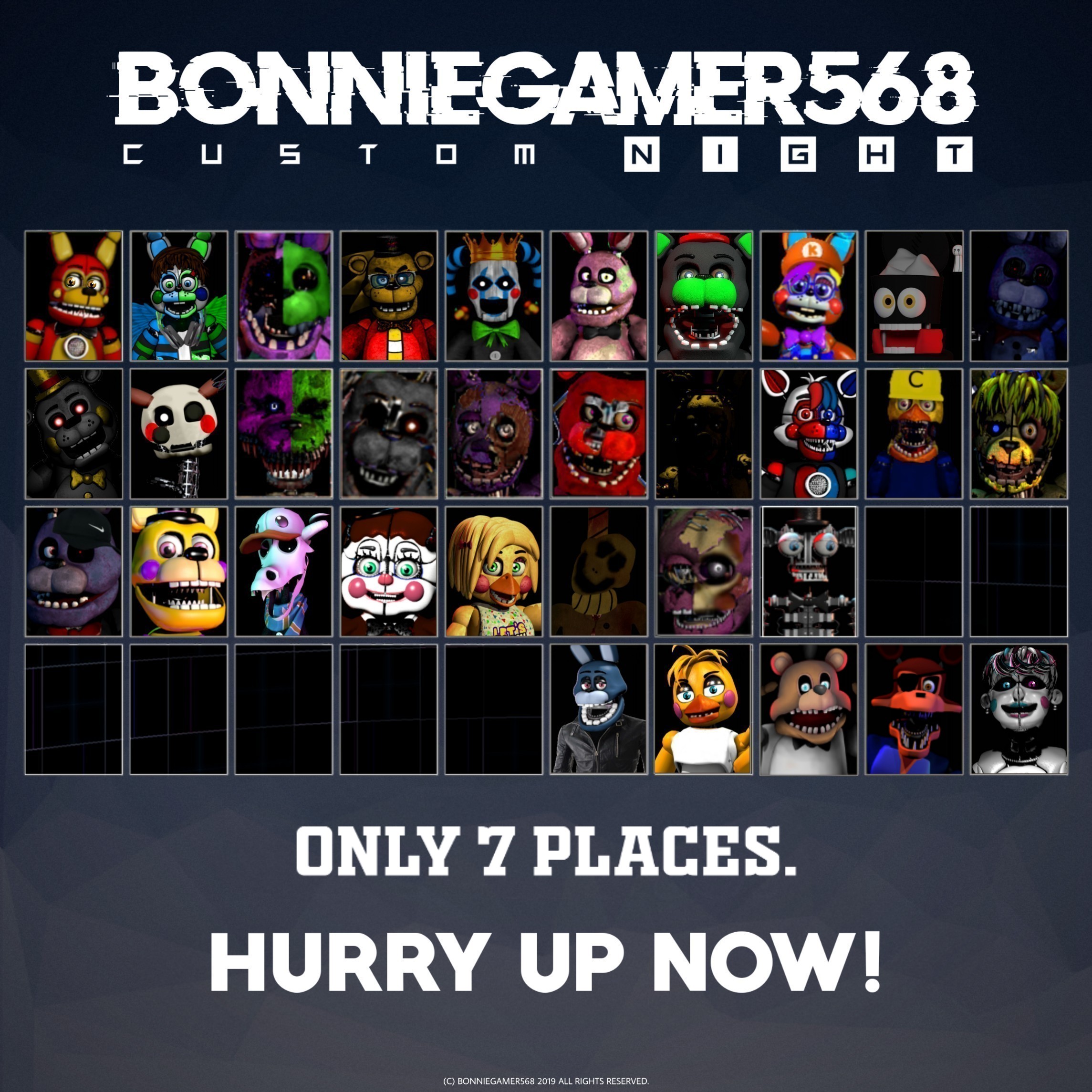 The Complete Ultimate Custom Night Version 4 by Will220 on DeviantArt