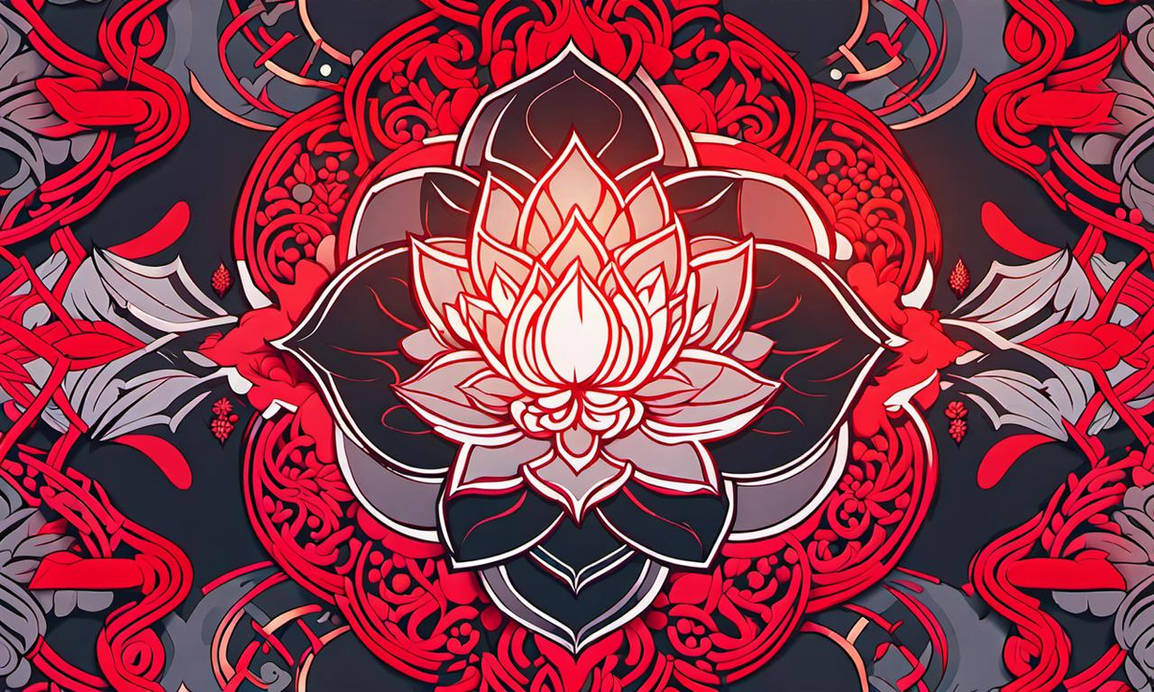 Visualize an ornate interwoven pattern that exudes by DimUzArt on ...