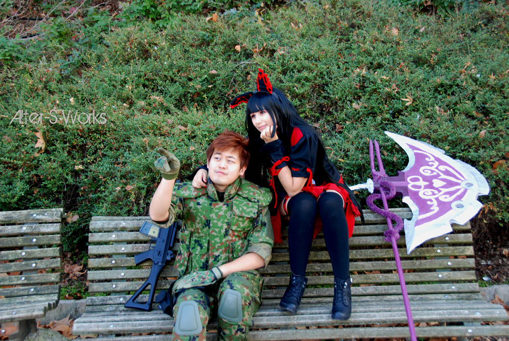 Ao2 Gate Waiting for the second season of GATE by Alter-Siddewing on DeviantArt