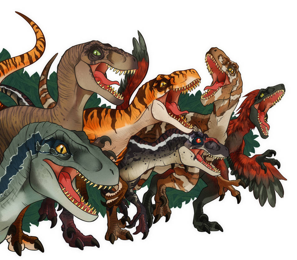 Raptor Squad by LuksGoul on DeviantArt