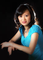 Yang Chen with dark background