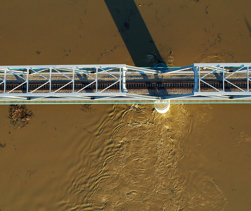 Aerialphoto - LHS bridge