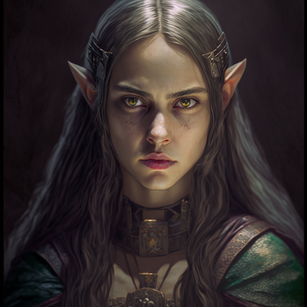 Dragon Age Origins - Elf by Lyshantia on DeviantArt