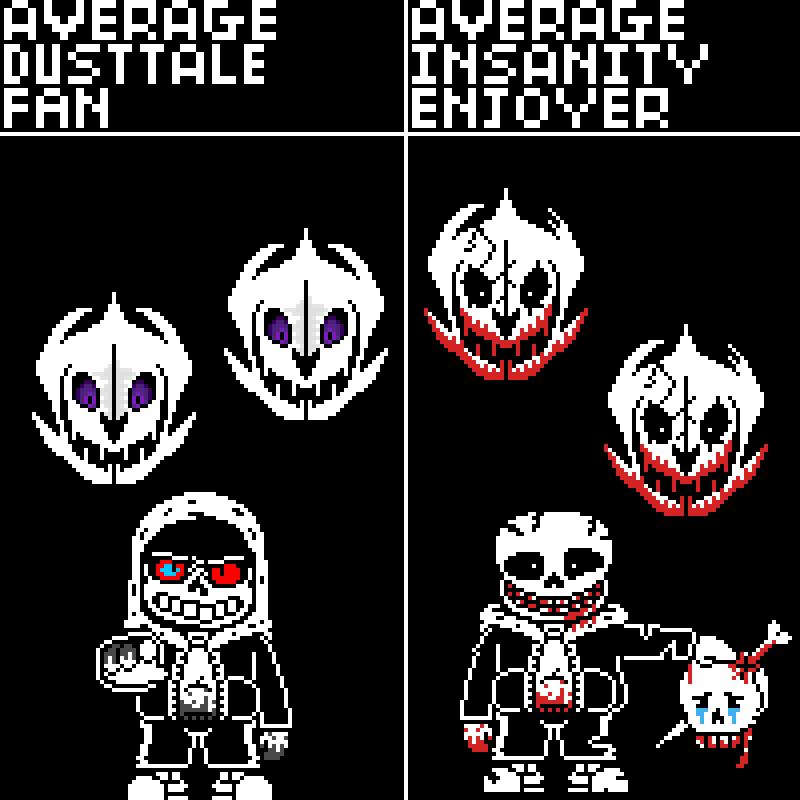 Nata on X: funny edit i made of the dust sans sprite og sprite made by  @chuf___ #FNF  / X
