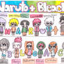 naruto+bleach child chibis