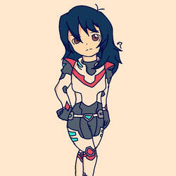 Keith Gender Bend Voltron Fan Art