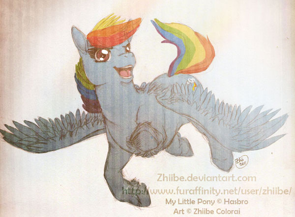 Rainbow Dash Sketch