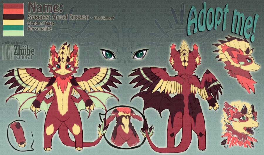 Arual Dragon Adoptable