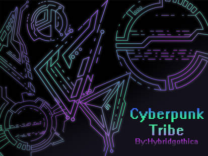 Cyberpunk Tribe Brushes.