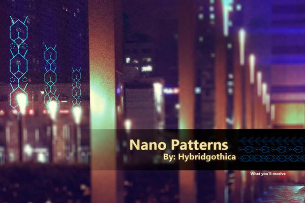 Nano Pattern By Hybridgothica. by hybridgothica
