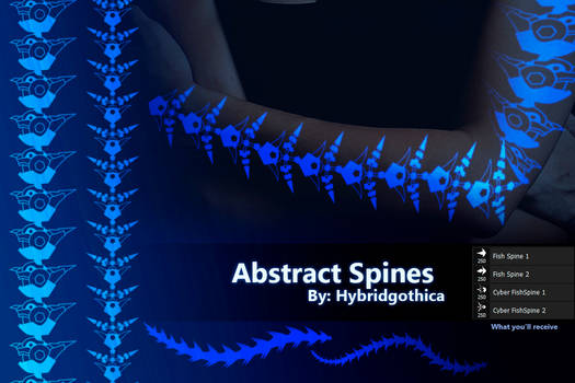 Abstract Spines By Hybridgothica.