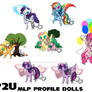 My Little Pony Profile Dolls/Stickers