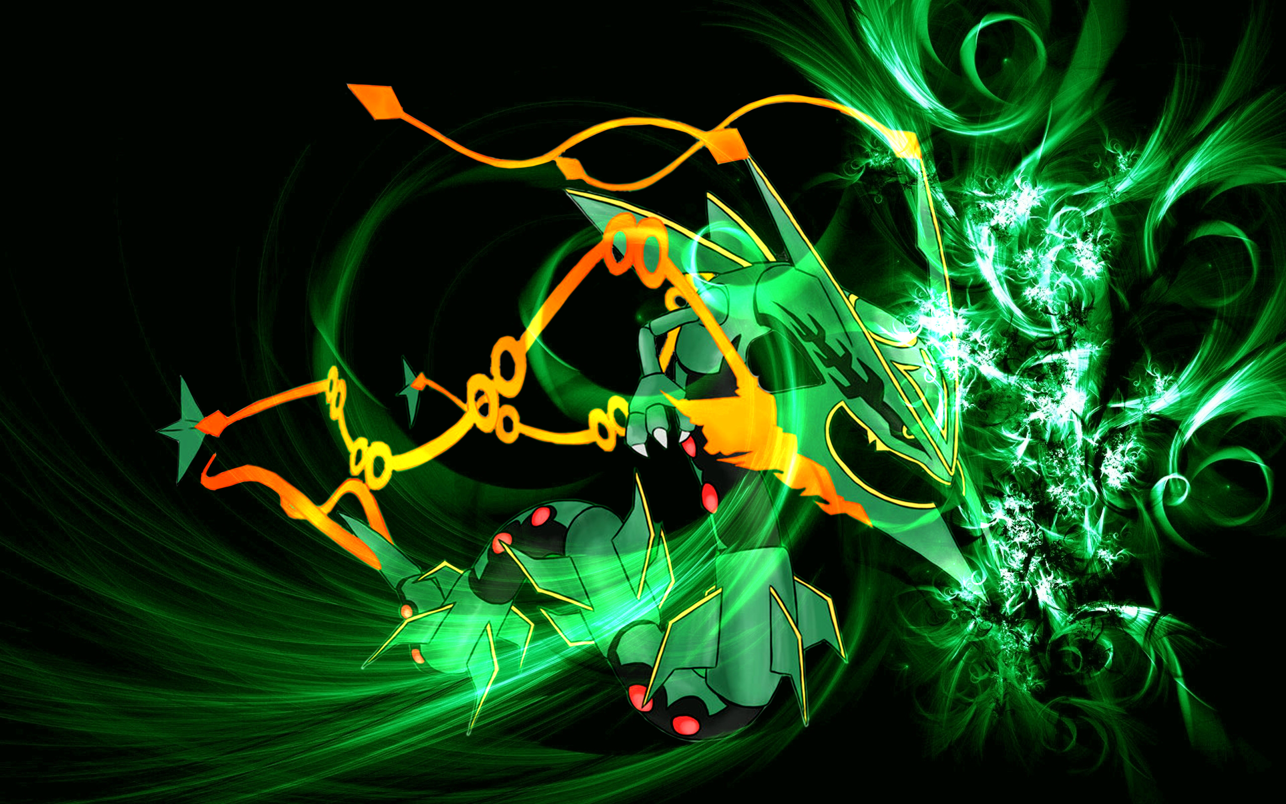 Shiny Mega Rayquaza Wallpapers - Wallpaper Cave