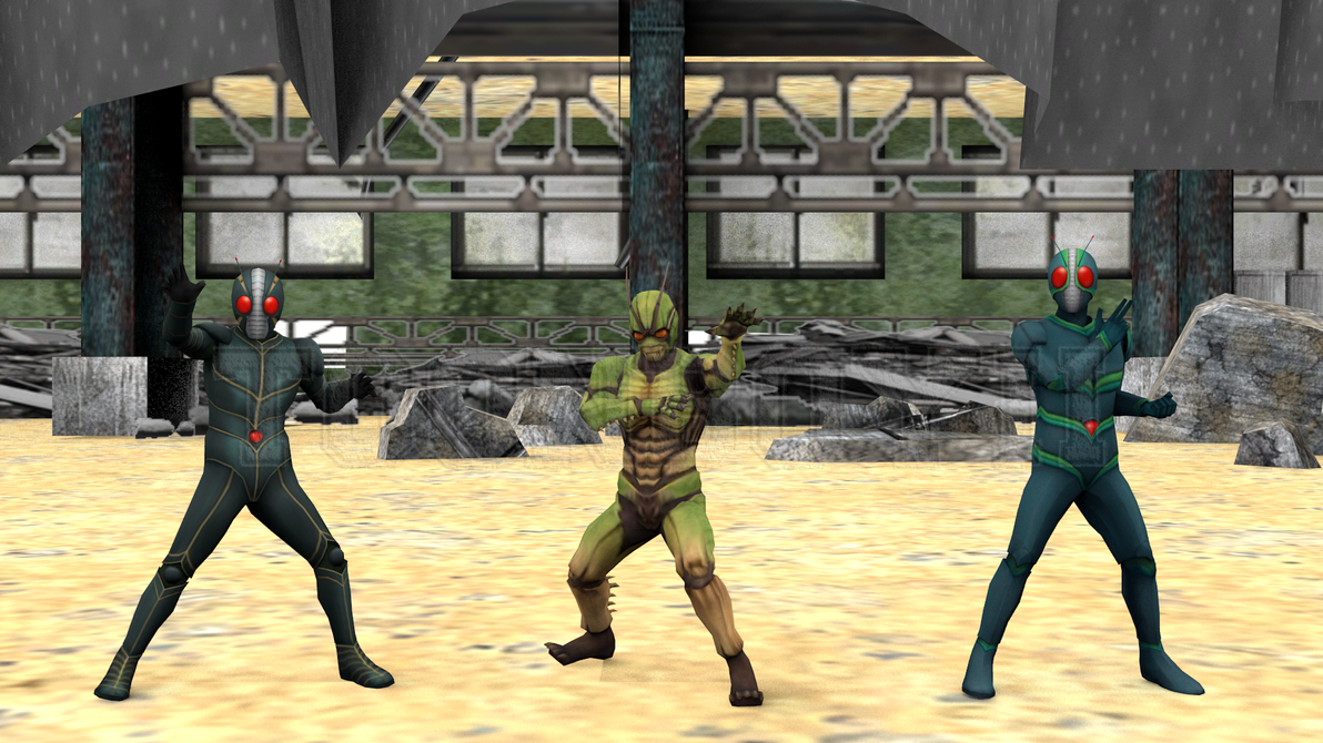 KR017. Movie Main Riders by toonboyii on DeviantArt