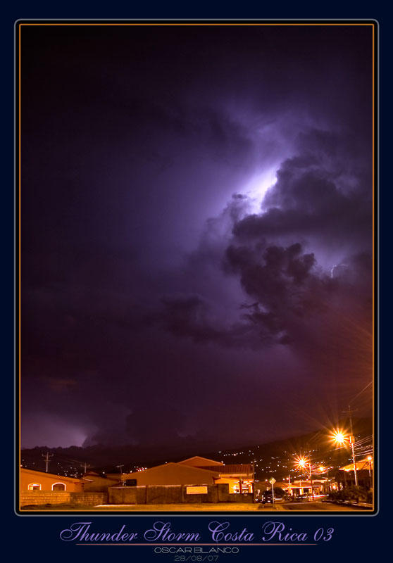 Thunderstorm Costa Rica Thunderstorm Costa Rica