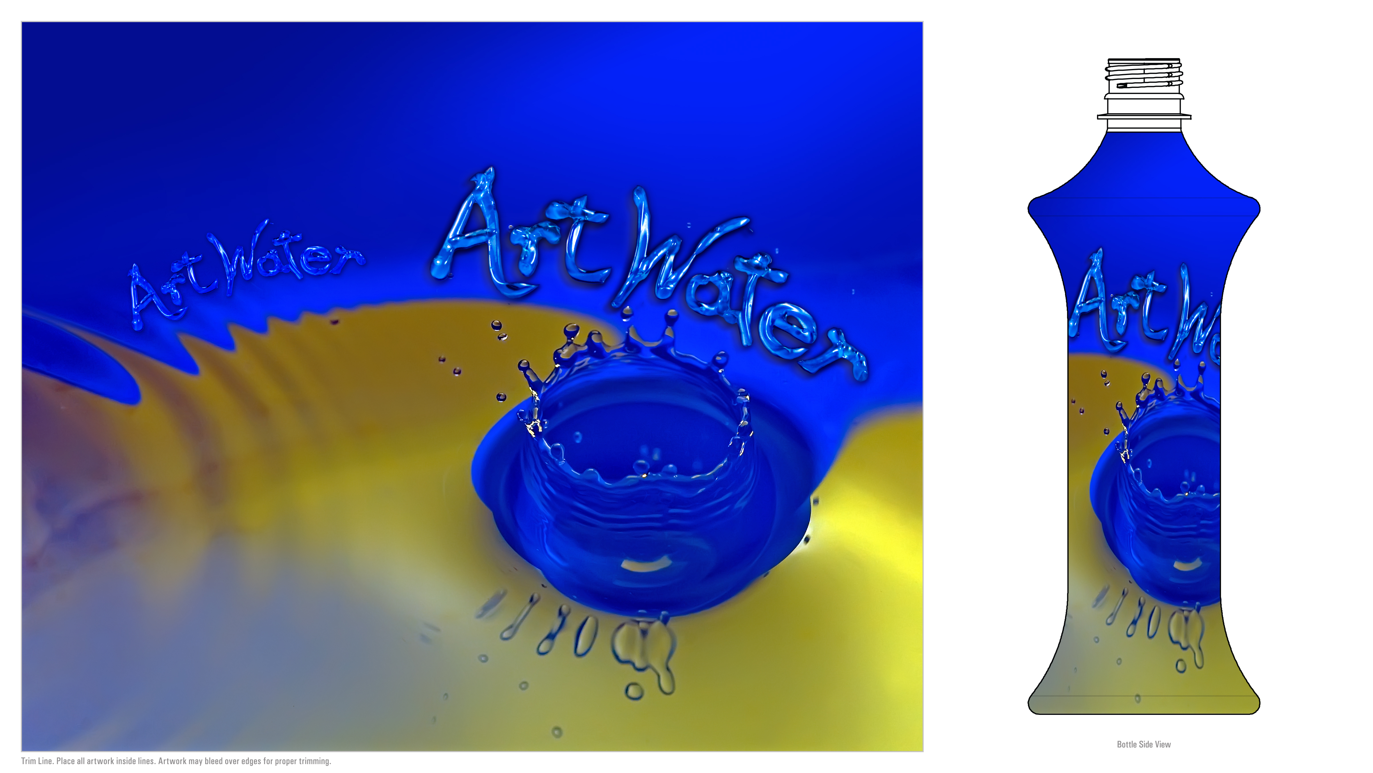 Art Water Label Entry