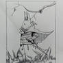 Horned Knight - Manga panel