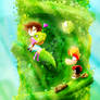 Rayman adventures - up in a tree