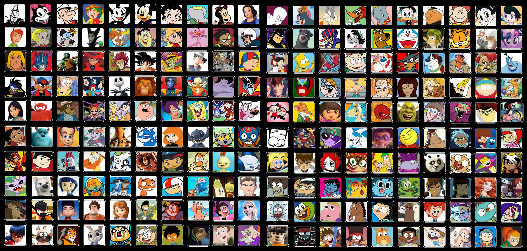 Cartoon Fighters Deviantart Roster Choose Your Fighter by Cartoonenxtdoor on DeviantArt